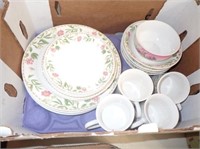 Gibson Service For 4 China: Dinner Plates, Salad