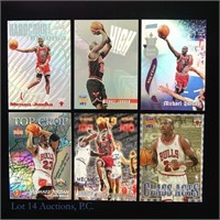 1996-97 Stadium Club Michael Jordan SP Cards (6)