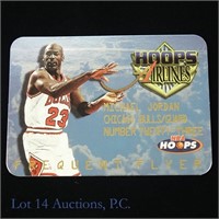 1997 Hoops Frequent Flyer Club #4 Michael Jordan