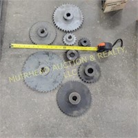 ASSORTED CHAIN SPROCKETS 50x48, 50x38, 40x40,