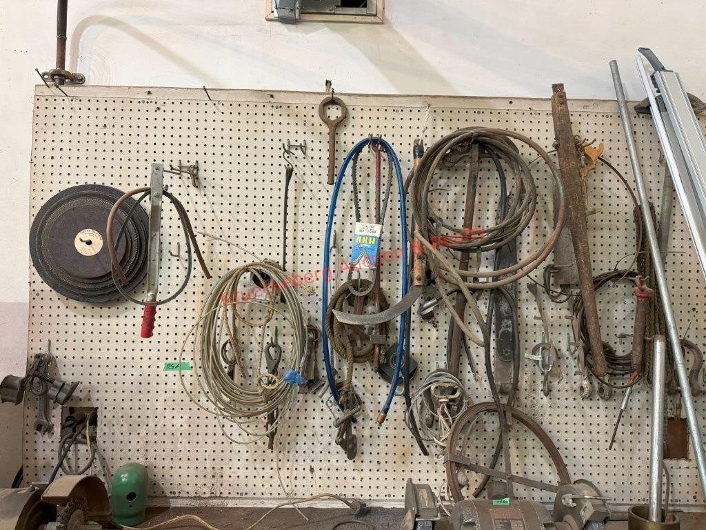 Pegboard Contents