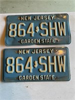 New Jersey License Plates