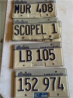 Illinois License plates