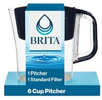 Brita Water Refiltration Pitcher - Blue