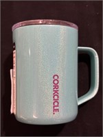 Corkcicle Blue Sparkle 16 OZ Mug