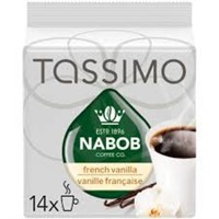Tassimo Nabob Coffee French Vanille 14 T-discs BB