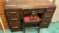 Vintage Desk 42x30x22 with Chair