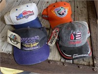 4 Nascar & Mac Racing Hats