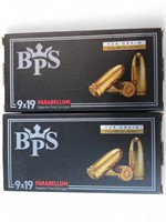 2 Boxes of BPS 9x19 Parabellum Ammo
