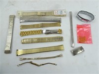 Lot of Misc. Watch Bands & Links