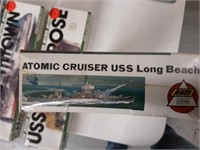 ATOMIC CRUISER USS LONG BEACH SUB VINTAGE MODEL