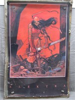 Vintage 1990 Elektra Wall Poster
