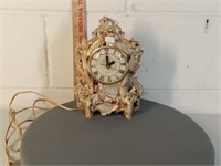 MCM 9" Vomit clock by Lanshire Mother of Pearl