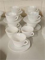 9 -1930's American Sweetheart Monax cups & saucers