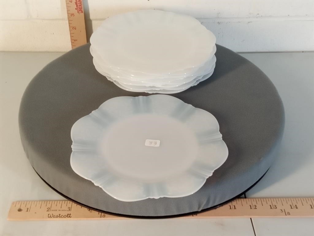 9 -1930's American Sweetheart Monax 8" plates