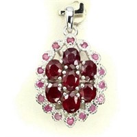 Natural Top Blood Red Ruby Pendant