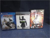 PS3-4 video games