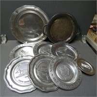 Assorted Cast Aluminum Advertising Plates