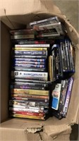 COLL OF DVDS, CDS, & GAMES