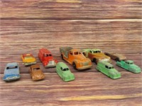 Large Lot of Toy Trucks and Cars