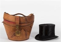 Early Beaver Top Hat in Original Box