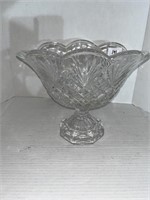 Crystal Center Piece pedestal vase