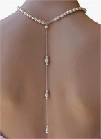 (New)1PCS Exquisite Imitation Pearls Necklace