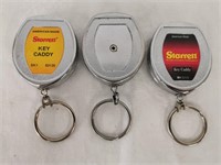 Starrett Retractable Key Caddys w/ Belt Clip