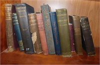 Shelf Of Vintage Books