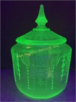 Uranium lidded candy dish