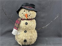 Christmas Tinsel Snowman