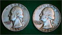 1957-58-D  Washington Quarters Silver Content