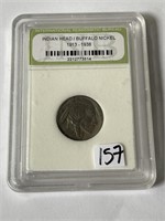 Certified INB 1924 Buffalo Nickel