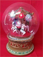 Avon Christmas Carousel Globe