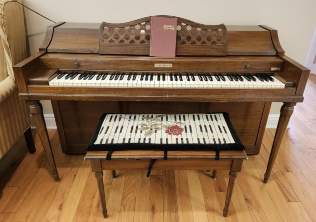 Baldwin Acrosonic Piano and Bench