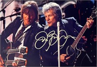 Autograph COA Jon Bon Jovi Photo