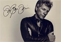 Autograph COA Jon Bon Jovi Photo