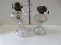 2 - oil lamp bases