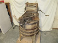 Hand Pump Wooden Washing Machine