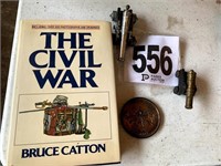 Civil War Book And  Memorabilia (Carport)