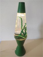 Vintage green lava lamp