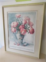 Signed watercolor by artist A. Glhejim