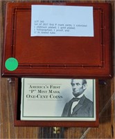 AMERICA'S FIRST P MINT MARK 1 CENT COINS SET