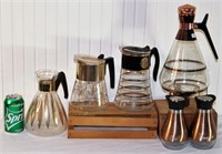 Vintage Coffee Carafes - Pyrex Douglas Flameware