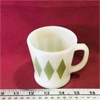 Fire-King Milk Glass Cup (Vintage)