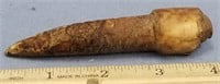 4" fossilized ivory St. Lawrence Island artifact