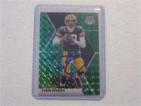 AARON RODGERS SIGNED SPORTS CARD WITH COA