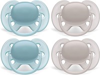 (N) Philips Avent ultrasoft pacifier6-18m, Blue an