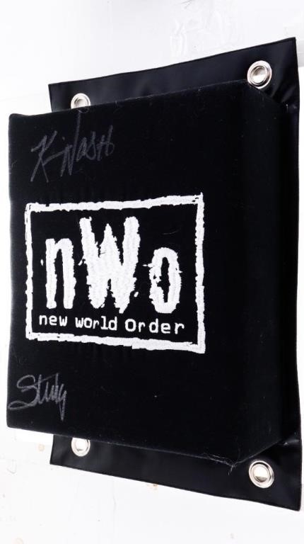 NOW TURNBUCKLE - Autographed by: Kenvin Nash & Sti