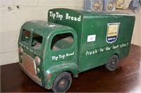 Vintage Cyclops & Lines Bros 'Tip Top' bread truck